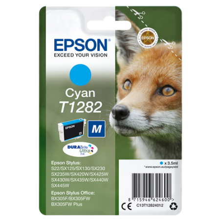 Cartuccia T12824012 Ink Cian.s22/sx125/sx420w