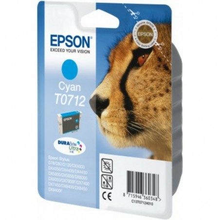 Cartuccia Epson Cartuccia T0712 Ciano 5.5ml