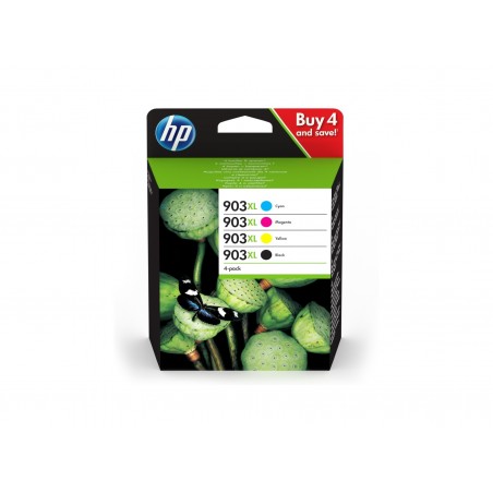 Cartuccia Hp 3hz51ae Multipack Ink-jet 903xl Bk/c/m/y