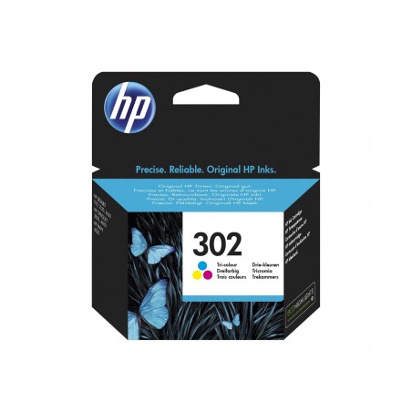 Cartuccia F6u65ae/abe Hp 302 Tri-color Cart.