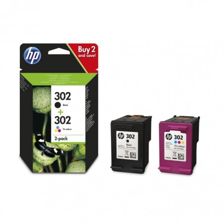 Cartuccia Combo Pack Cartucce Hp 302 Nero+colore Ink-jet