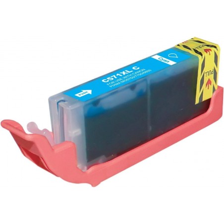 Cartuccia Compatibile Ciano Per Canon Cli-571c Xl