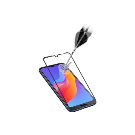 VETRO TEMPERATO ANTIURTO PER HUAWEI Y7 2019 NERO