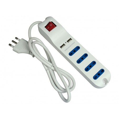 Mediacom Power Strip4posti+2usb