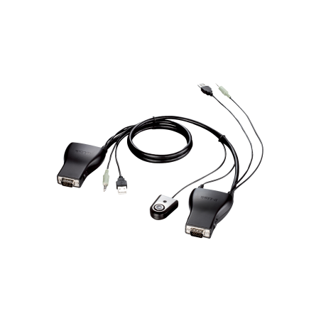 SWITCH KVM 2 PC USB E AUDIO