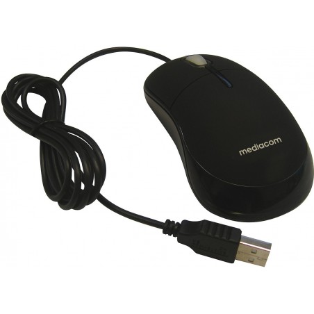 Mouse Ottico 3 Pulsanti Ps/2, Usb Mediacom Bx32