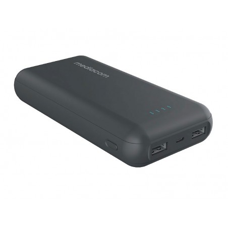 Mediacom Powerbank 20000 Mah 2xusb Nero