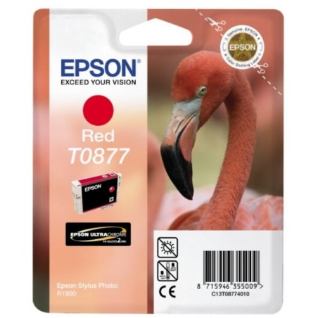 Cartuccia Epson T08774020 Cart.rosso Blist.   R1900