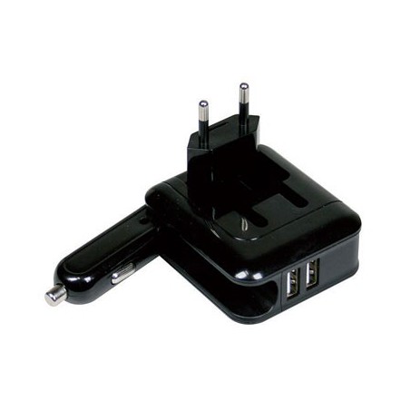 Mediacom Home Charger Dual Usb White
