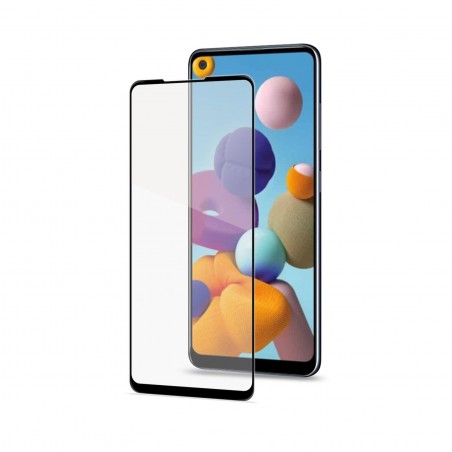 VETRO PROTETTIVO FULL GLASS PER GALAXY A21/A21S BLACK
