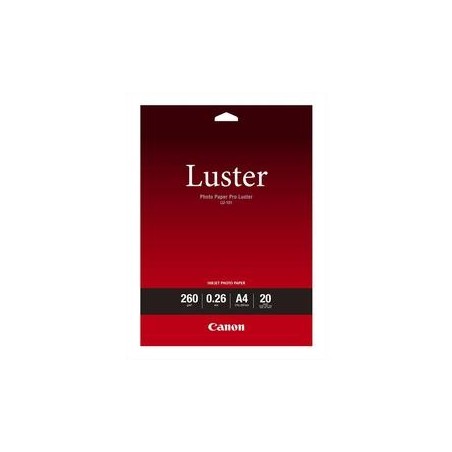 Carta fotografica Canon Photo Paper Pro Luster LU-101 20 fogli A4