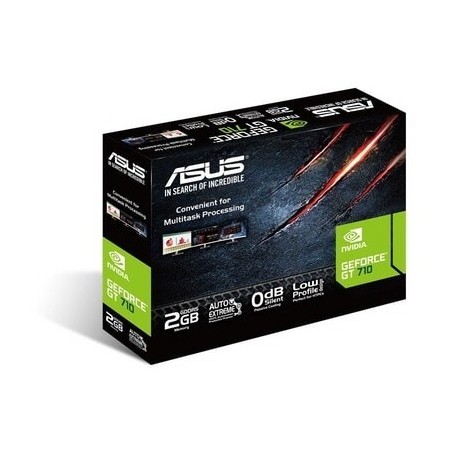 Scheda grafica ASUS GT710-SL-2GD5-BRK 2GB DDR5 PCIe 2.0 DVI, HDMI