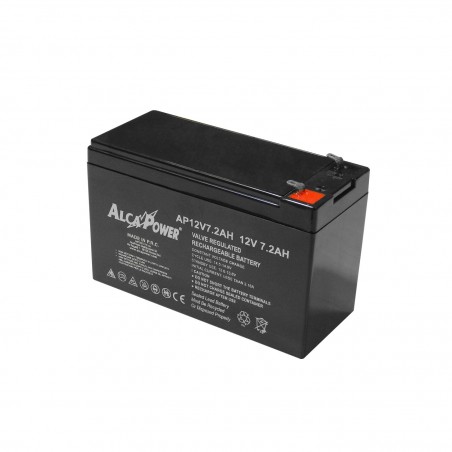 AP12V7.2AH Batteria Ricaricabile Ermetica 12V 7.2Ah