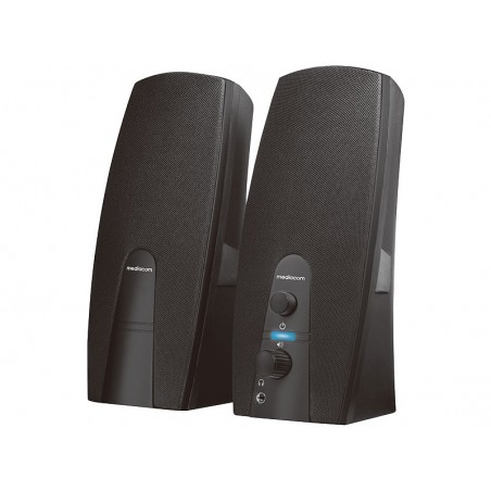MEDIACOM MediaSound 2.0 A20 - Altoparlanti per PC - 6 Watt (Totale)