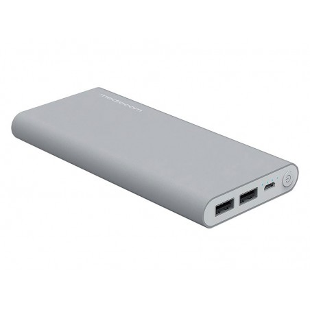 Mediacom Sos Power Bank 10000 Mah Argento