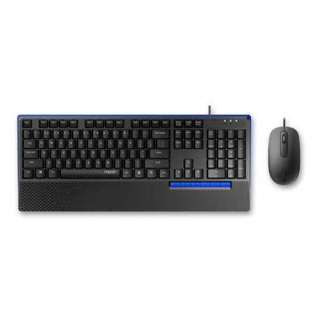 Rapoo NX2000 Wired Optical Mouse AND Keyboard Combo