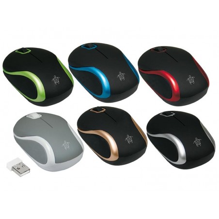 Mouse Wirelss Mediacom Metal Color