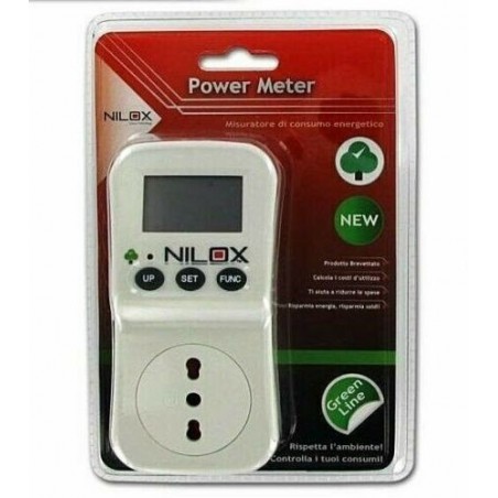 MISURATORE DI CONSUMO ENERGIA POWER METER