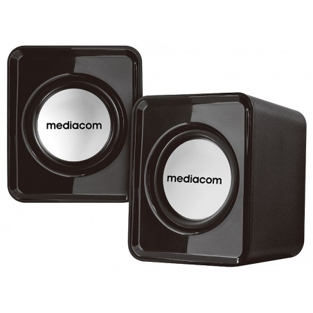 MEDIACOM MediaSound 2.0 A20 - Altoparlanti per PC - 6 Watt (Totale)