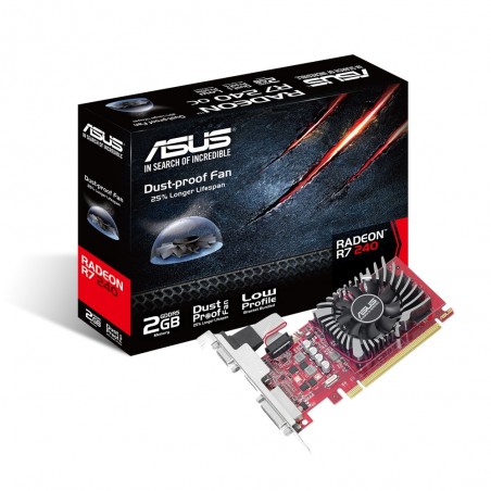 Scheda video ASUS Radeon R7 240 GDDR5 2GB