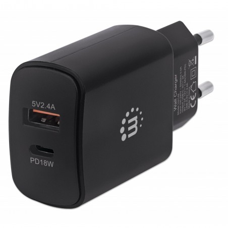 Caricatore da Muro Power Delivery 27W Nero
