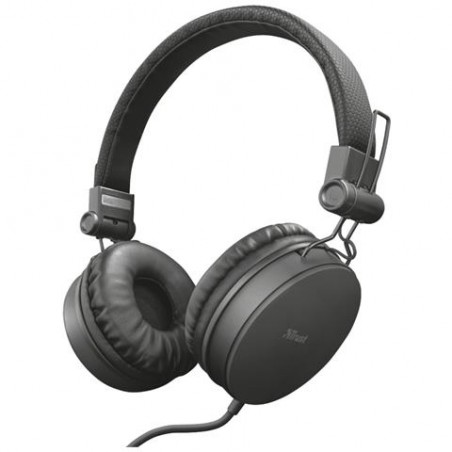 Cuffia E Auricolare Padiglione Auricolare Connettore 3.5 Mm Nero TRUST 23552