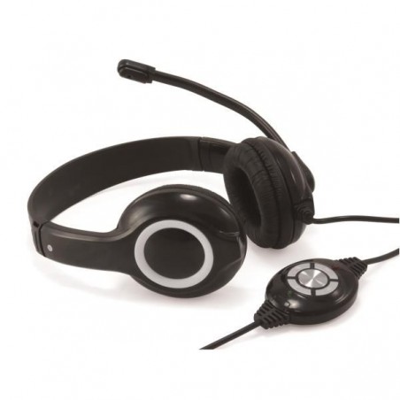 Cuffia CONCEPTRONIC Usb Comfort. Stereo Headset Black