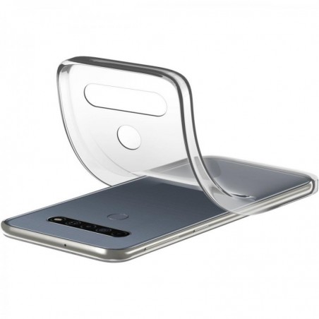 CUSTODIA GOMMA SOFT LG K41S/K51S TRASP