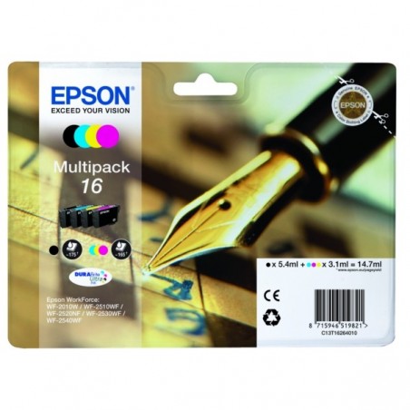 Cartuccia Epson T16264012 Multipack Std Wf-2010w