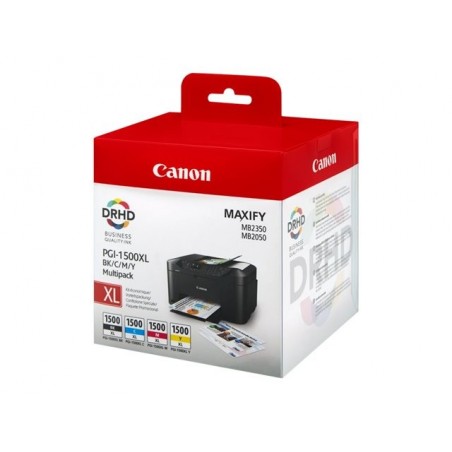 Canon Multipack Inkjet Pgi-1500xl 4 Colori